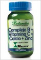 Multivitamínico: Complejo B + Vitamina C + Calcio + Zinc.